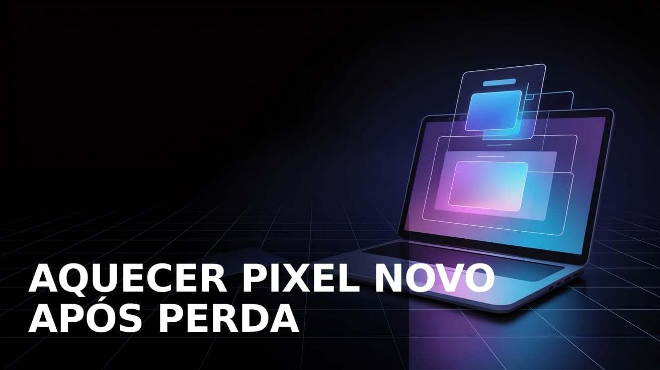 Aquecer pixel novo após perda do original: 7 a 14 dias acelerados