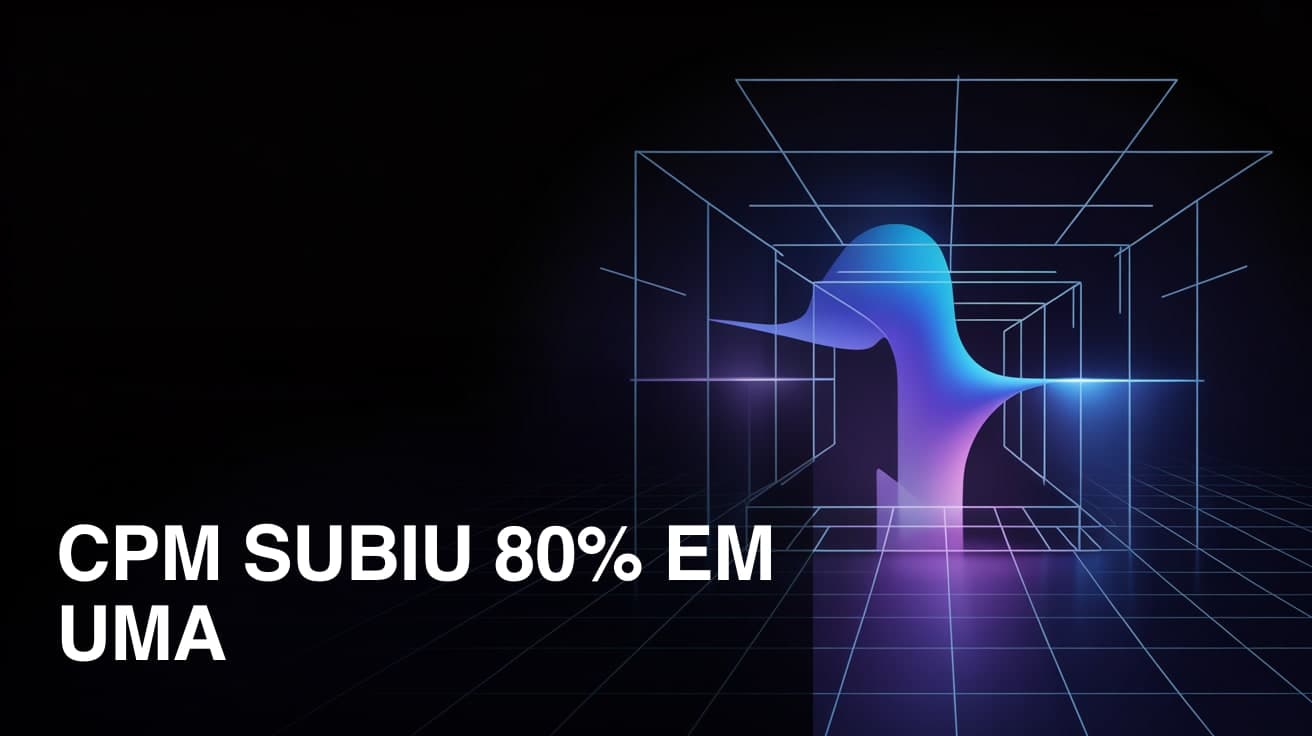 CPM subiu 80% em uma semana: é estrutura caída ou é o mercado?