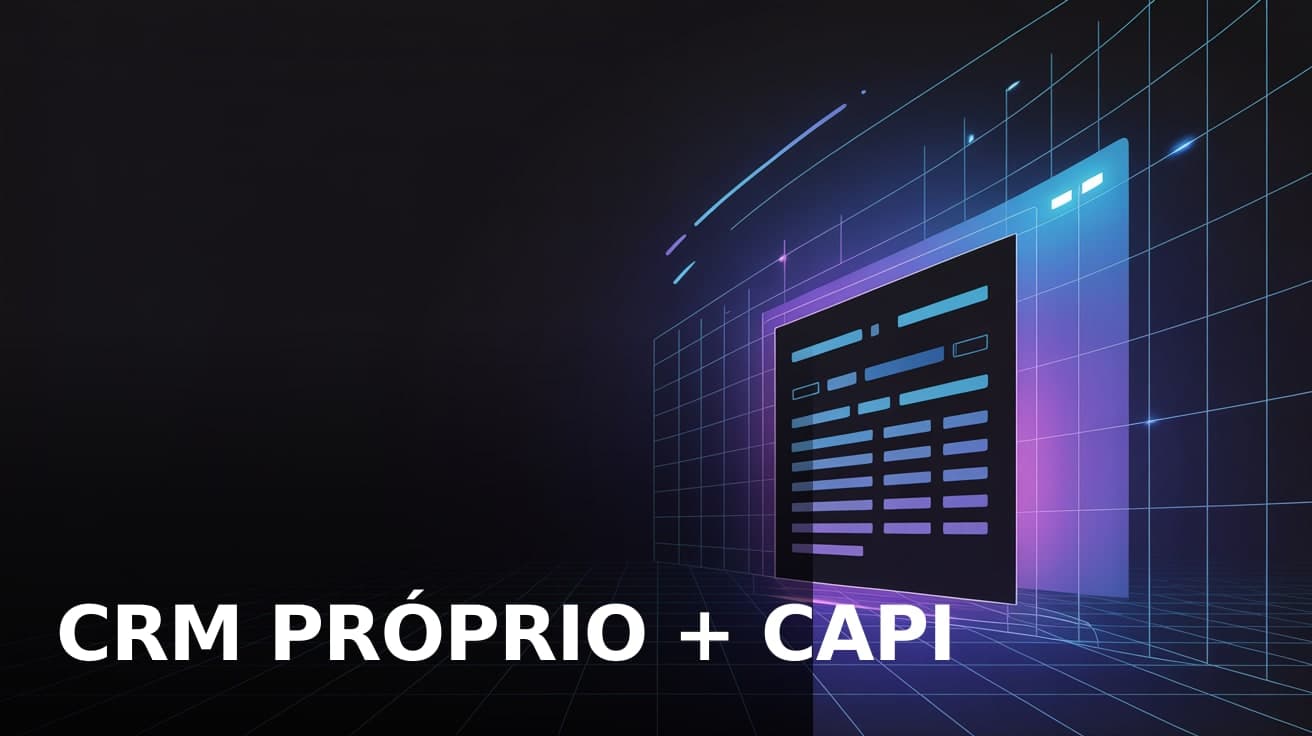CRM próprio + CAPI: como blindar atribuição quando a BM cai