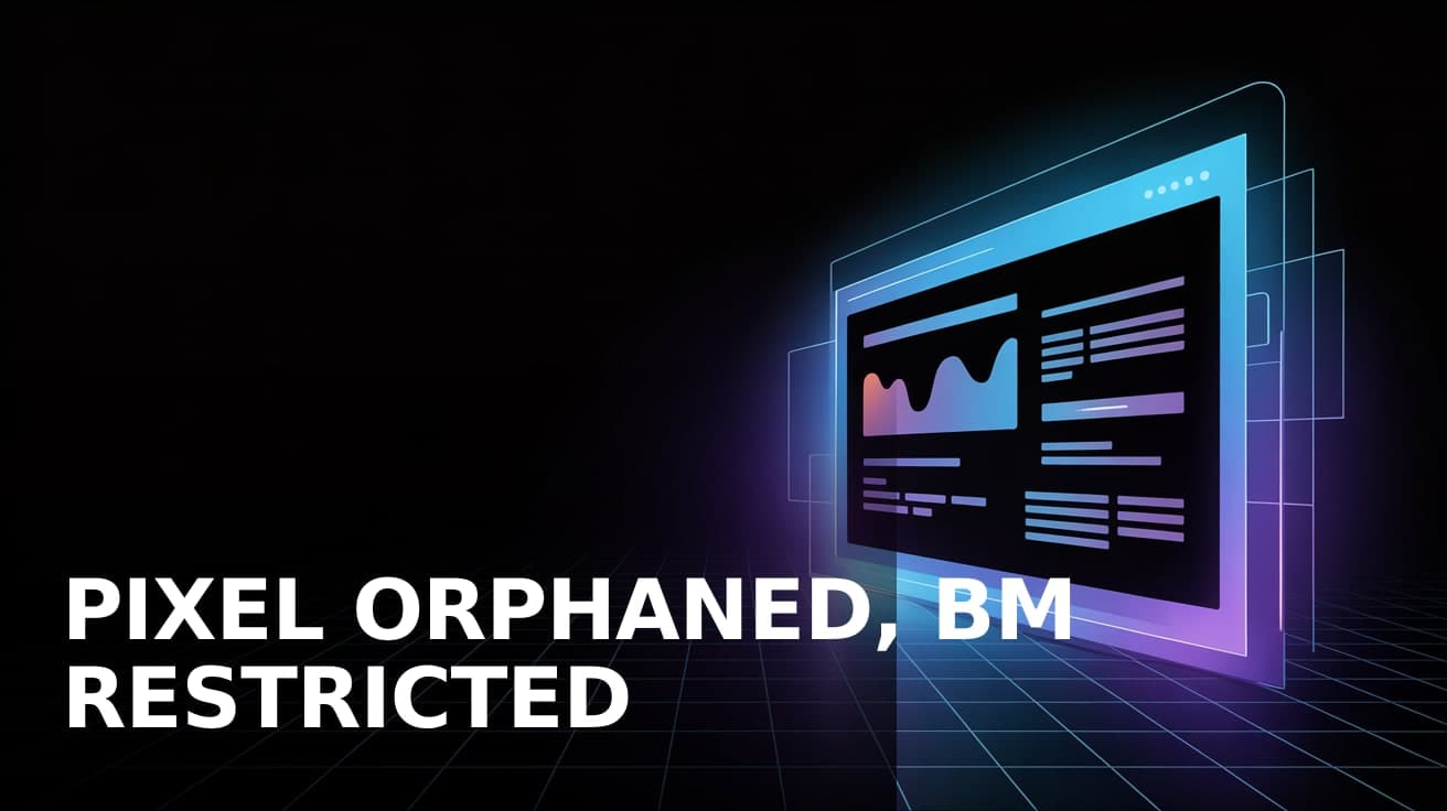 Pixel Orphaned, BM Restricted: The True Cost of First-Party Data Loss in 2026