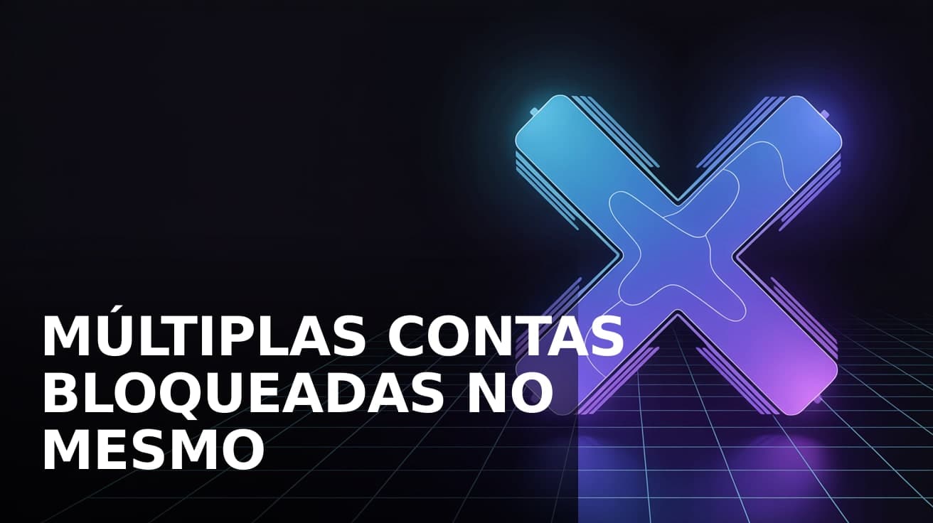 Múltiplas contas bloqueadas no mesmo dia: cross-flag explicado