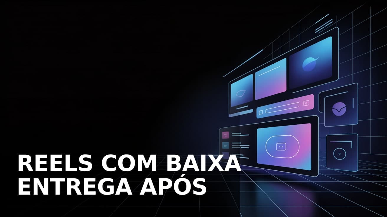 Reels com baixa entrega após queda da BM: pixel ou criativo?